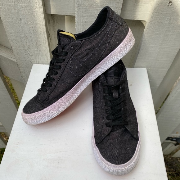 Nike Zoom Blazer Low SB Canvas Decon in Anthracite - Picture 2 of 7
